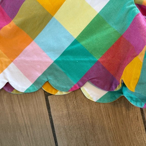 NWT crown & ivy Colorful Plaid Women's Shorts - Picture 2 of 6